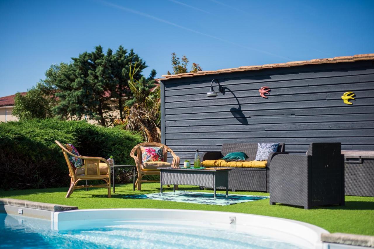 Chambre Merlot, Piscine Et Spa, Proche St Emilion Lugon et l’Ile du Carney Eksteriør bilde